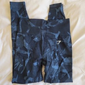 Gymshark Adapt Camo Seamless Leggings, Savana